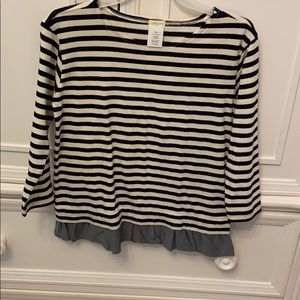 Girls Crewcuts striped top